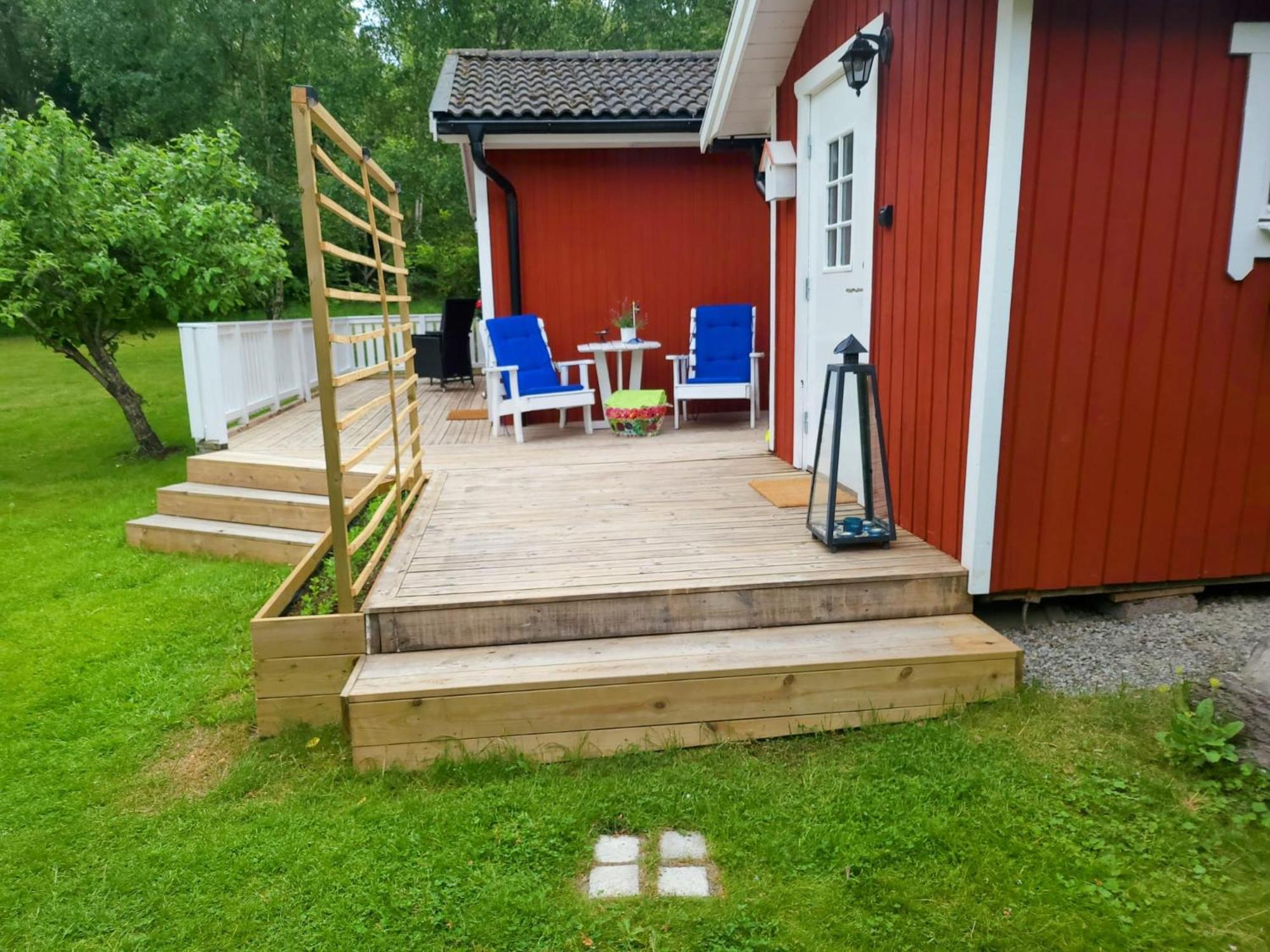 Lilla Huset Med Stor Traedgardstomt Naera Golf Och Hav Villa Trosa Exterior foto